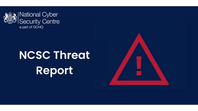 NCSC Threat Report – 30 September 2022